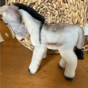 Vintage Steiff “Grissy” Plush Donkey Toy